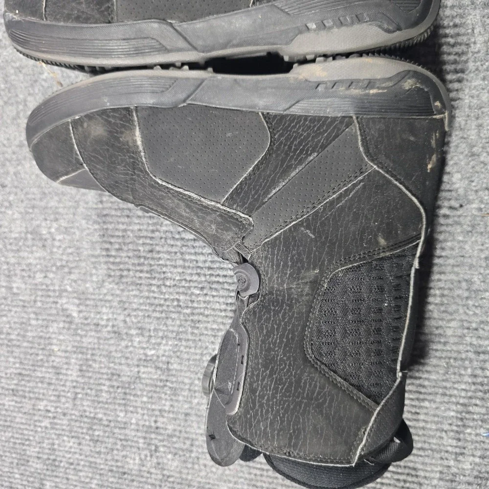 Salomon Savage Snowboard Boots Mens‎ 27.0 US 9 Black Rubber Sole Freestyle